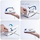 Mini Reise Dampfglätter Reisebügeleisen für Kleidung: 2-in-1 Steamer Dampfbügeleisen Reisedampfer, Reise Bügeln mit Wassertank,Tragbar Hand Dampfbügeleisen Geeignet für Zuhause,Reisen,Zuhause und Büro