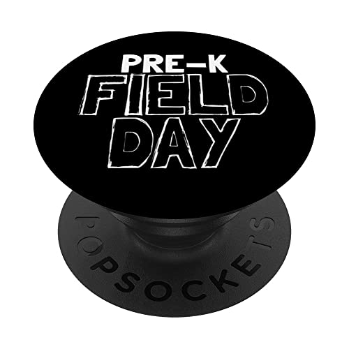 Pre-K Field Day Funny School Kids Teacher Pre-K Field Day PopSockets Swappable PopGrip