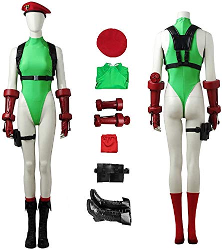 Amazon.co.jp: コスプレ衣装 ストリートファイター キャミィ・ホワイト