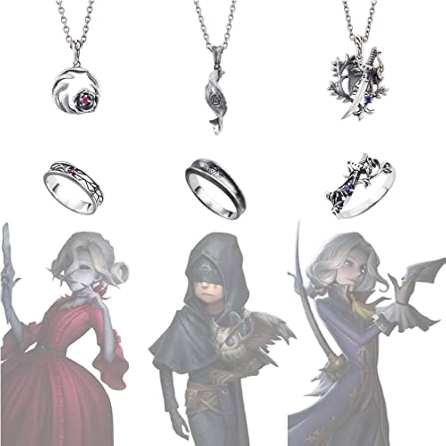 Amazon.co.jp: XUSHI 第五人格 Identity V 指輪 ネックレス 写真