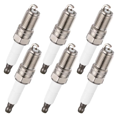 Image of BDFHYK 4024192139 Iridium Spark Plugs Compatible with Ford 1999-2000 Ranger 3.0L V6, 1997-2000 Ranger 4.0L V6, Set of 6