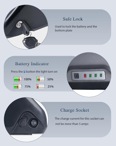 Joyisi 52V 25Ah Ebike Battery