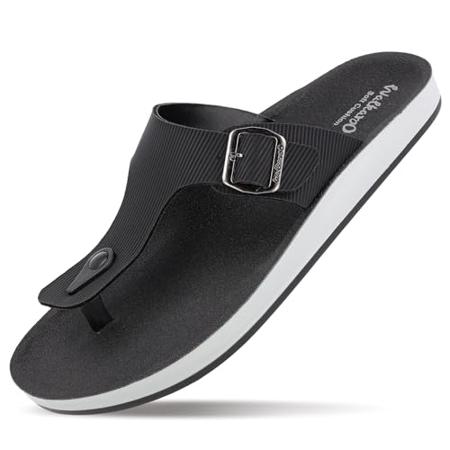 Image of WALKAROO Men's Fashion Sandal with Cushion Insole and Lightweight - WE1332
