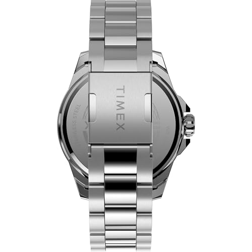 Image of TIMEX Octogonal 44mm Black Dial Analog Men Watch - TW2U14700UJ