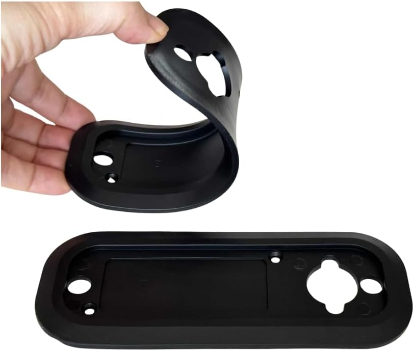 JOUNJIP Weatherproof Door Lock Backing Plate - Silicone Gasket Seal for Indoor/Outdoor Use, Covers Old Door Holes Fits All JOUNJIP Mechanical Locks