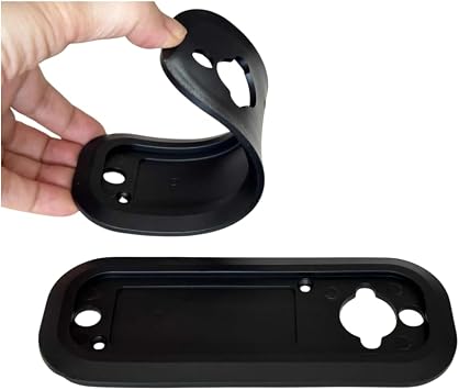 JOUNJIP Weatherproof Door Lock Backing Plate Silicone Gasket Seal For Indoor Outdoor Use Covers Old Door Holes Fits All JOUNJIP Mechanical Locks