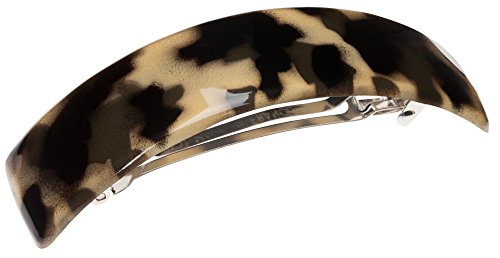 France Luxe Cavalier Volume Barrette, Ivory Tokyo Stone