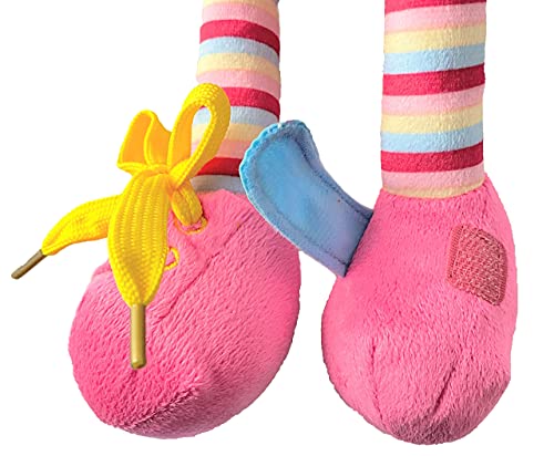 Sugar Snap Plush Learn To Dress Montessori Toy Doll For Toddlers - 15" - Zipper, Snaps, Buttons, Buckle And Shoe Tying Practice For Kids - Montessori Toy For 2 3 4 5 Year Old #TOP5