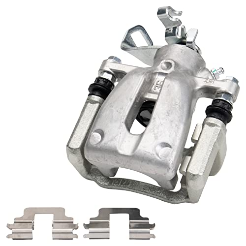 Image of TRQ Rear Right Brake Caliper w /Bracket Passenger Side