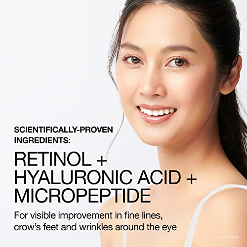 Neutrogena Retinol Pro+ Anti-enrugamento para os olhos, Creme direcionado para os olhos para enrugam