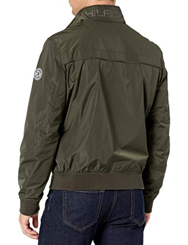 Image of Tommy Hilfiger Men's Performance Faux Memory Bomber Jacket