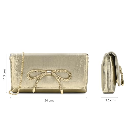 Image of Lavie Women's Crush Bow Emvelope Clutch | Ladies Purse | Gift For Women
