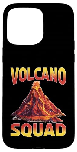 Volcano Squad 科学化学実験 スマホケース iPhone 15 Pro Max 用