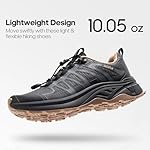 NORTIV 8 Women's Quick Laces Hiking Shoes, Lightweight Trail Running Sneakers for Walking, Outdoors, Trekking, Camping - Image 2