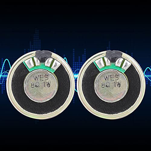 Altoparlante 8 Ohm 1W 28mm, Corno Stereo con Magnete Potente per Audio Elettronica