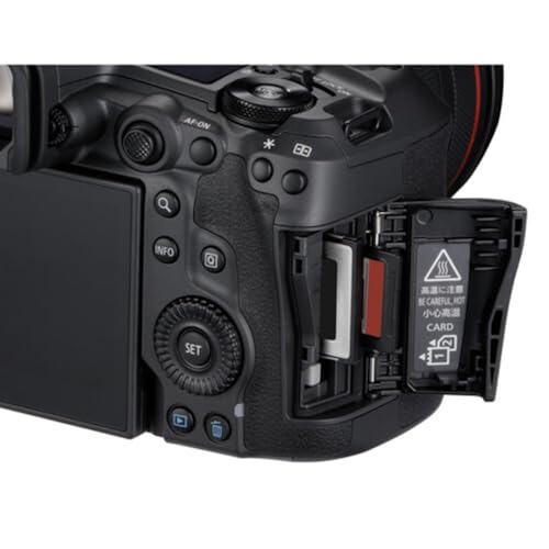 Canon EOS R5 Mark II Mirrorless Camera with Extra Canon LP-E6P Lithium-Ion Battery
