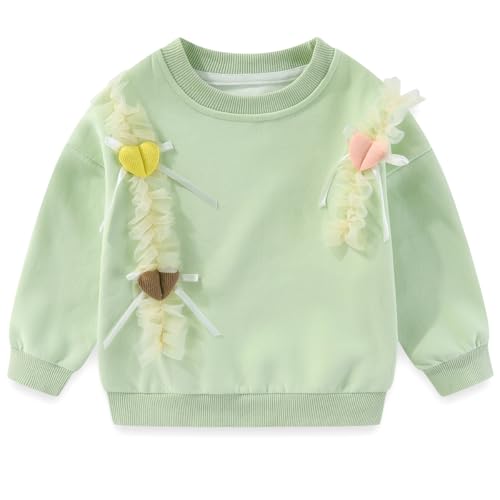 Image of Peacolate 2-7T Spring Fall Summer Little Girls 2pcs Clothing Set T Shirt and Jeans