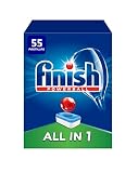  Finish Todo en 1 Original Lavavajilllas Pastillas Limón 55