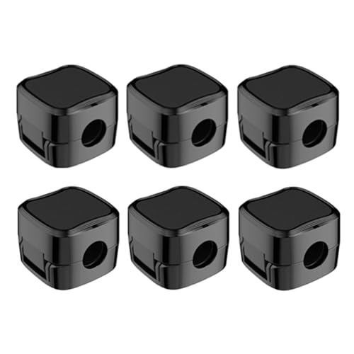 Oiqippnbv Clips Magnéticos para Cables, Organizador de Cables, Soporte para Cables, Organizador de Cables Adhesivo Magnético, Gancho para Enchufe, Negro