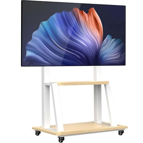 【床置きタイプのテレビスタンド】 Amazon.co.jp: GLWIXY テレビ台 キャスター付き床置き32~70インチ LED