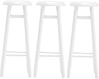 Vista 10 de Juego de 2 taburetes altos en miniatura, accesorios de muebles para casa de muñecas, taburetes de bar de plástico marrón para decoración de mini