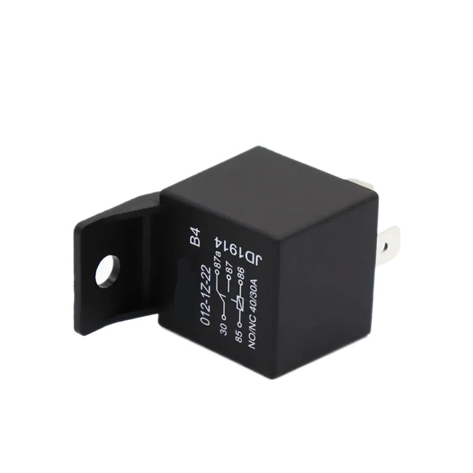 Relé de coche de 12 V CC, 24 V, 4 pines y 5 pines, 25 unidades(12V 4Pin)