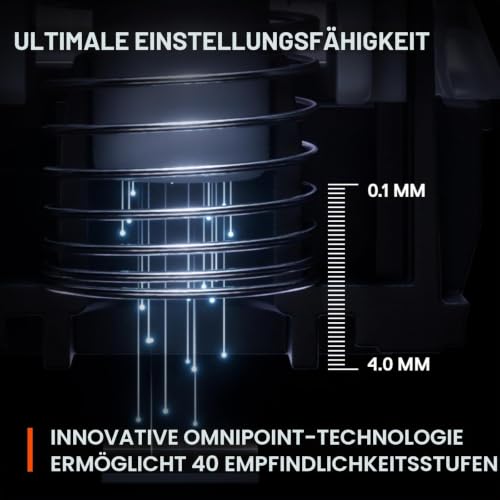 SteelSeries Apex Pro HyperMagnetic Gaming Tastatur — Einstellbare Betätigung — OLED-Bildschirm — RGB - USB-Passthrough​ – Ansicht 4