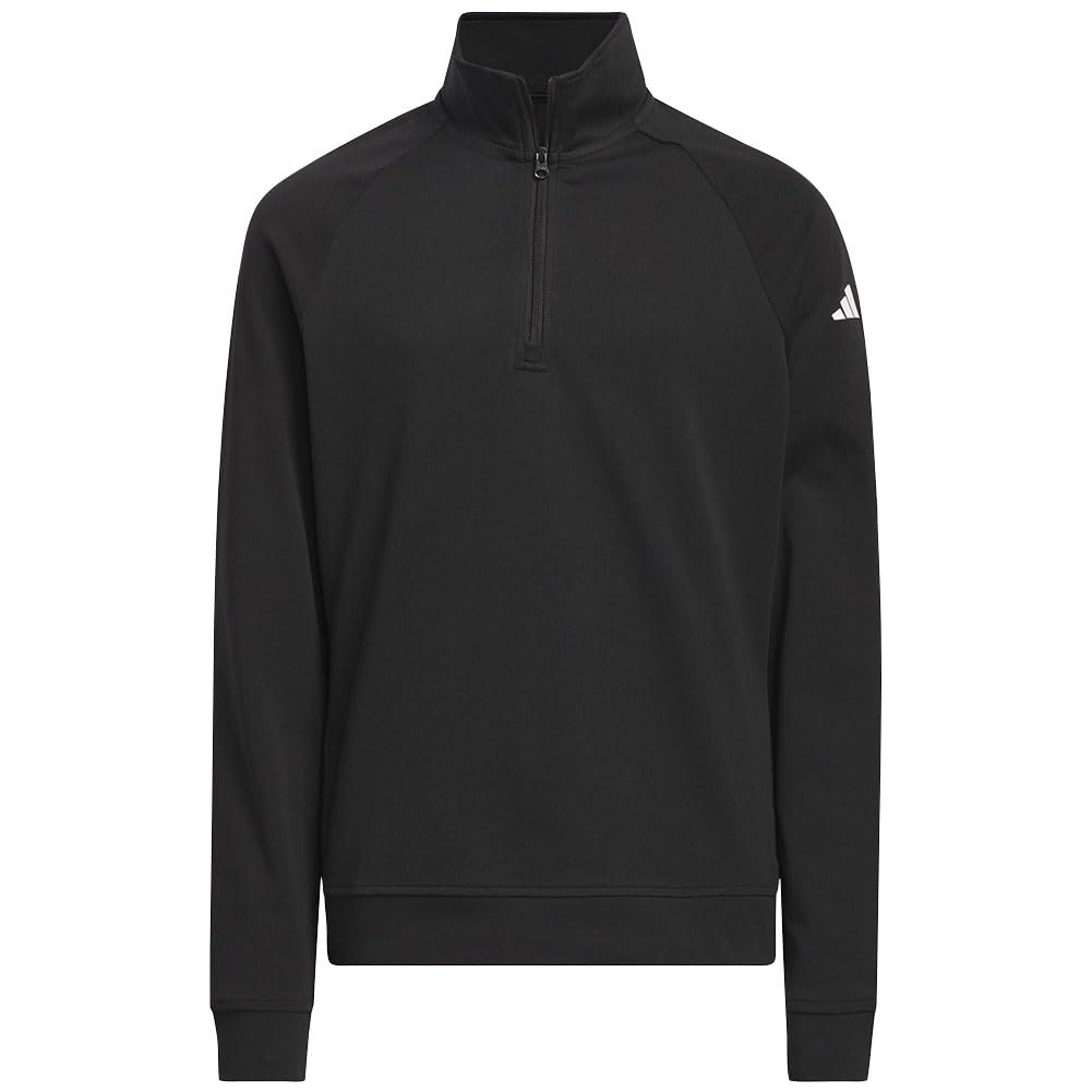 

                                                    Adidas Boy's Quarter-Zip Layering Top, Black, X-La