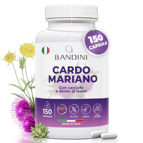 Bandini Complesso Cardo Mariano, Carciofo, Dente di Leone 150 capsule