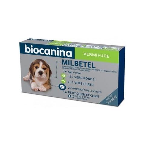 Vermifuge Biocanina Milbetel pour petits chiens thumbnail