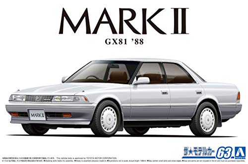 Toyota GX81 Mark 2.0 Grande Twincam 24 ’88 a escala 1:24 miniatura 4