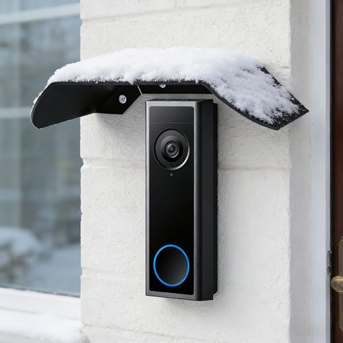 Housse étanche et anti-reflets pour sonnette vidéo Ring Blink Eufy - 4