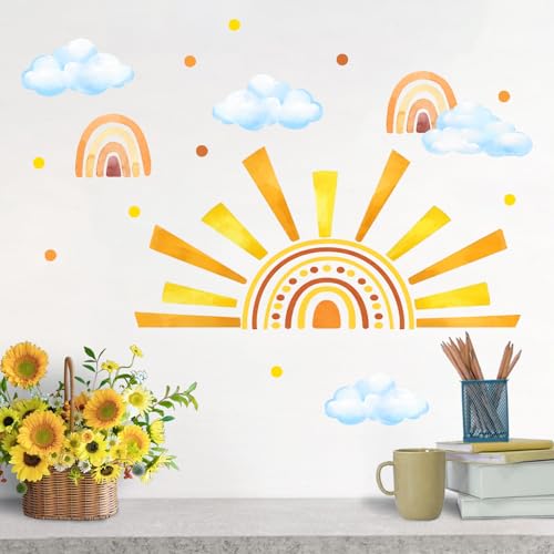 Mfault Boho Sunshine Vinilos Decorativos de Pared miniatura 3