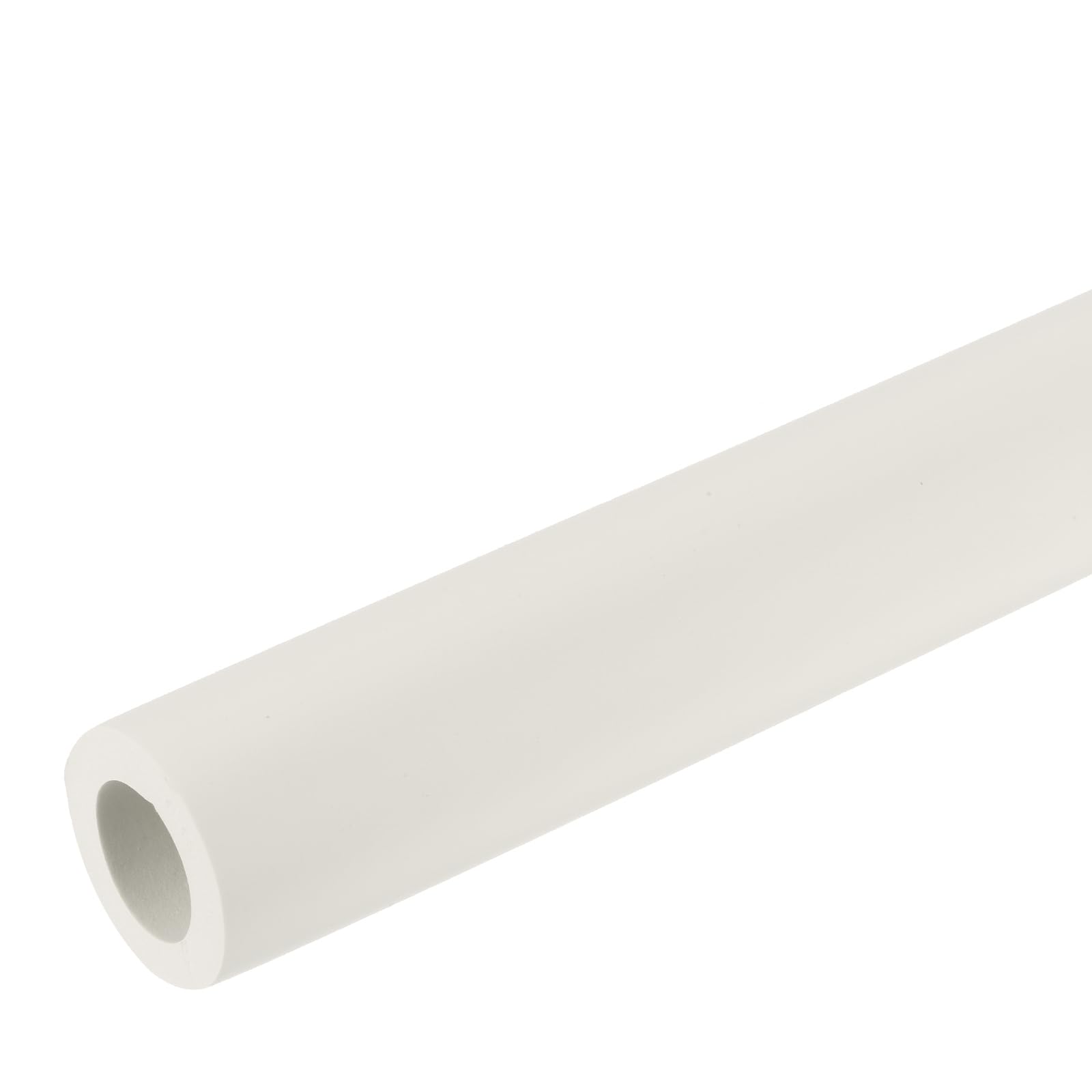 uxcell Foam Tubing for Handle Grip Support,18mm ID 30mm(1 3/16") OD 0.3 Meter/1ft Length White