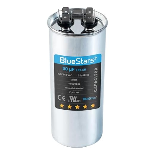 50 MFD Dual Run Capacitor for Motors