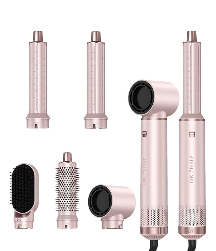 Dryhsip 5 in 1 Hair Styler & Wrap Air Curler, Low-Speed Negative Ionic Hair Tools Drying, Multi Hair...
