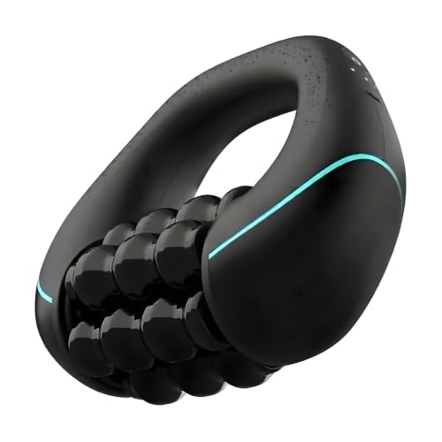 Marvixor Roller Anticelulitico, Rodillo Masajeador Eléctrico Corporal con 3 Niveles, 6 Barras Giratorias y 21 Nodos, Masajeador para Piernas, Muslos, Glúteos, Brazos y Relajación Muscular