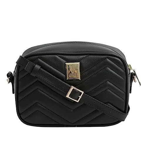 Bolsa Feminina Vizzano Matelassê Transversal Preto - U