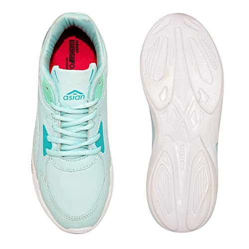 Image of ASIAN Women's Mercury-05 Sports Running,Walking & Gym Shoes with Lightweight Soleflex Technology Extra Cushion Casual Lace-Up Shoes for Women's & Girl's
