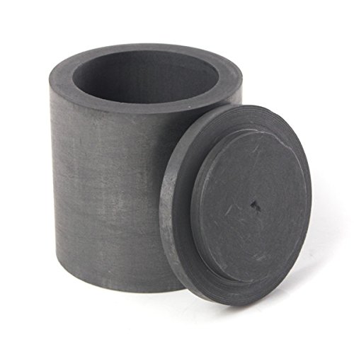 EsportsMJJ 40 * 40Mm Grafite Crogiolo Con Coperchio Laboratorio Articoli Di Fornitura