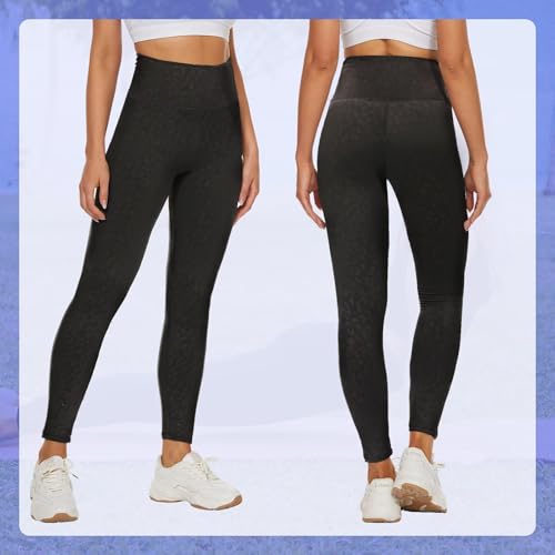 TNNZEET High Waist Leggings Damen Elastische Leggins Weiche Sporthose Gym – Ansicht 2