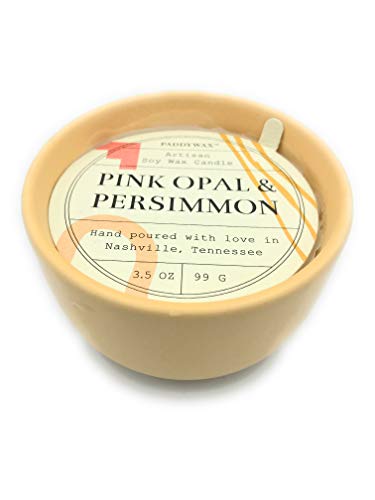 Paddywax Wabi Sabi 3.5oz Candle - Pink Opal & Persimmon