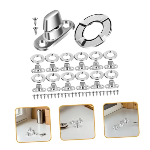 40 sets de fixations à bouton tournant acier inoxydable LIFKOME - 7