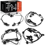 A-Premium Set of 4 ABS Wheel Speed Sensor & Wire Harness