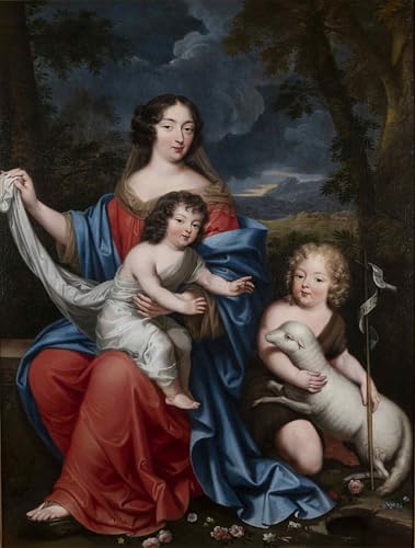 Tableaux sur Toile Madame de Maintenon, une Impression d'Art aux Détails Saisissants