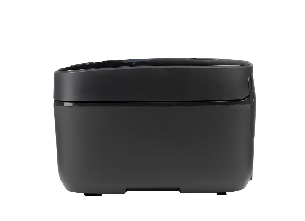 ZOJIRUSHI Premium Reiskocher Induktion NW-QAQ-18 – 1,8 Liter – mit Timer- und Warmhaltefunktion – inkl. Messbecher, Reislöffel und Dämpfeinsatz - Mit europäischem Netzkabel