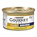 Purina Gourmet Gold, Katzennahrung, Mousse mit Huhn, Packung mit 24 Dosen mit jeweils 85 g