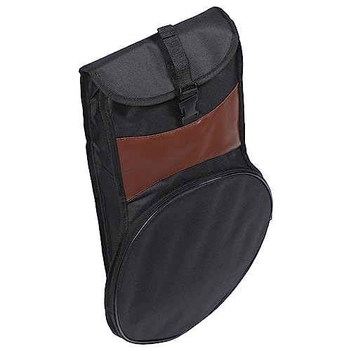 GALPADA Dumb Drum Bag with Zipper Closure Durable Oxford Cloth Storage Pouch for Drum Practice Pads Lightweight Carrying Case for Travel and Storage