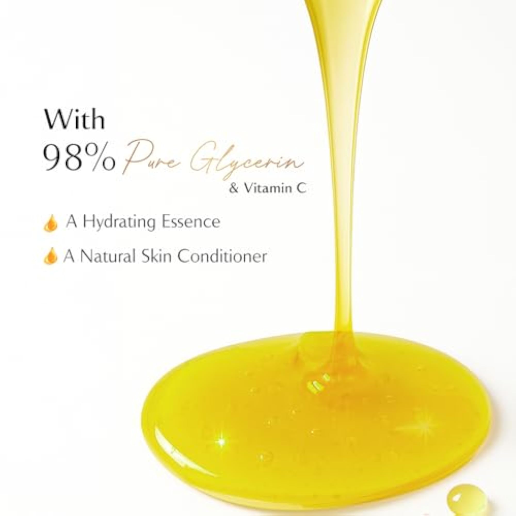 98% Pure Glycerin Bright Glow Body Wash with Vitamin C