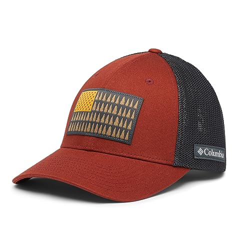 Image of Columbia Unisex PFG Fish Flag Mesh Ball Cap